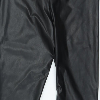 Womens UK Size 10 F&F Regular Fit Jegging Black Jeans