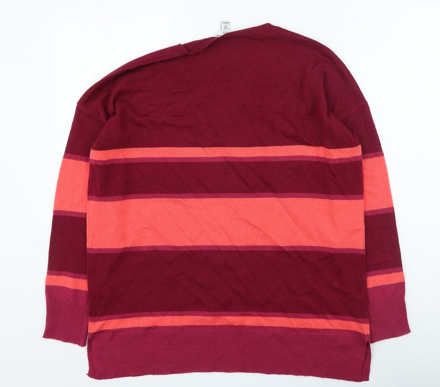 Womens UK Size 10 M&Co Multicoloured Pullover Jumper