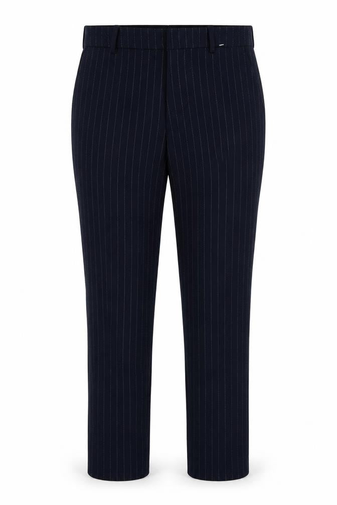 Womens UK Size 10 H&M Regular Fit  Blue Trousers