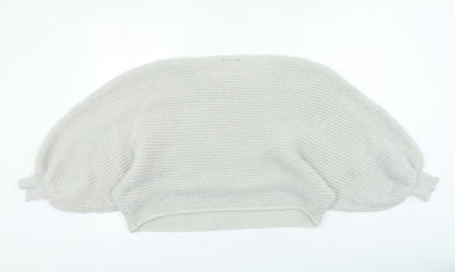 Womens UK Size M SheIn Grey Pullover Jumper