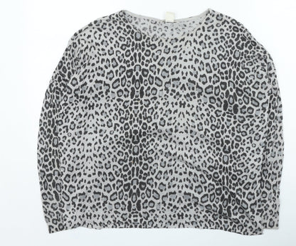 Womens UK Size XS H&M Brown Pullover Jumper