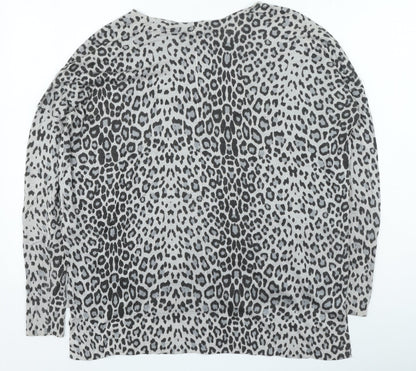 Womens UK Size XS H&M Brown Pullover Jumper
