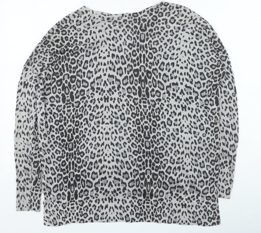 Womens UK Size XS H&M Brown Pullover Jumper