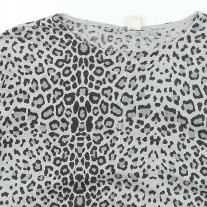 Womens UK Size XS H&M Brown Pullover Jumper