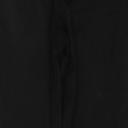 New Look Womens Black Cotton Skinny Jeans Size 10 L30 in Regular Button