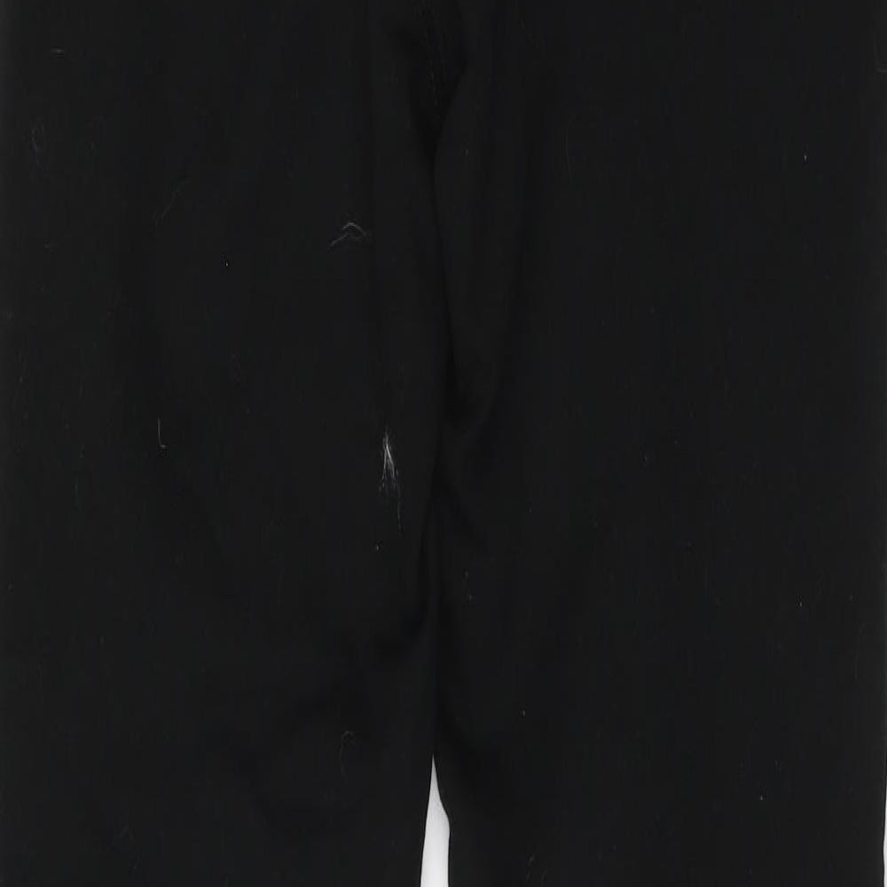 New Look Womens Black Cotton Skinny Jeans Size 10 L30 in Regular Button