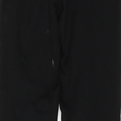 New Look Womens Black Cotton Skinny Jeans Size 10 L30 in Regular Button