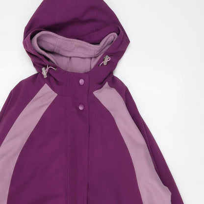 BM Womens Purple Jacket Size M Zip