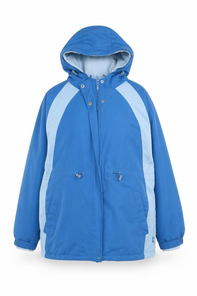 Womens UK Size M BM Blue Rain Coat