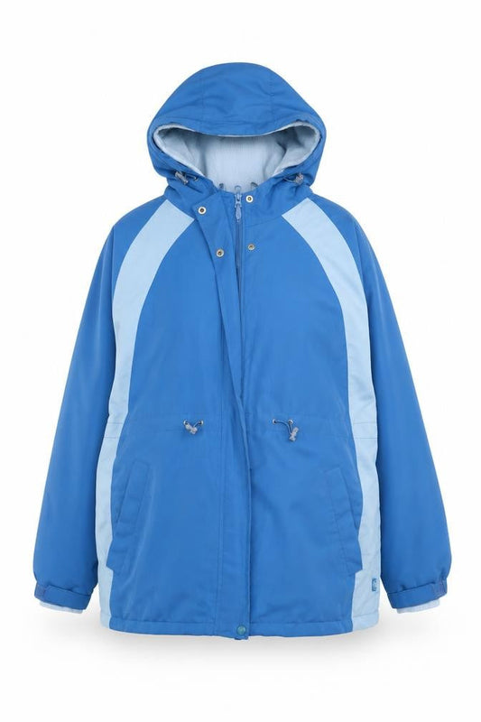 Womens UK Size M BM Blue Rain Coat