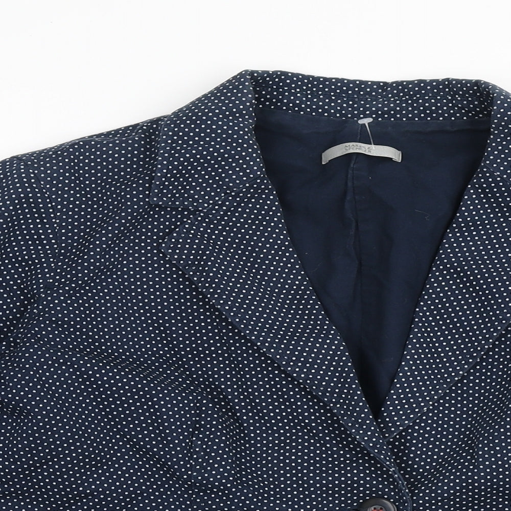 Womens UK Size 14 Marks and Spencer Blue Jacket