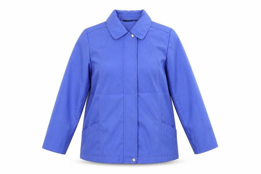 Womens UK Size S BM Blue Pea Coat