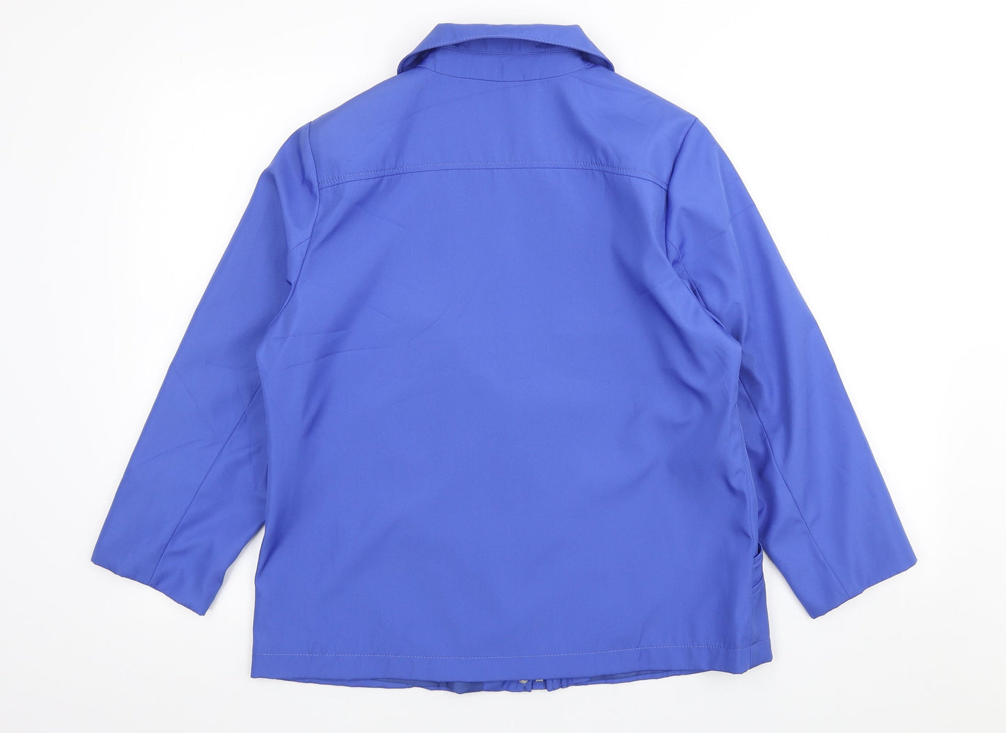 Womens UK Size S BM Blue Pea Coat