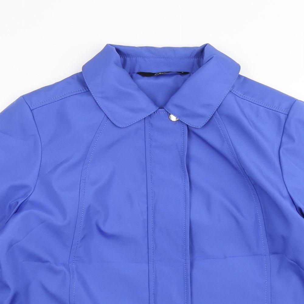 Womens UK Size S BM Blue Pea Coat