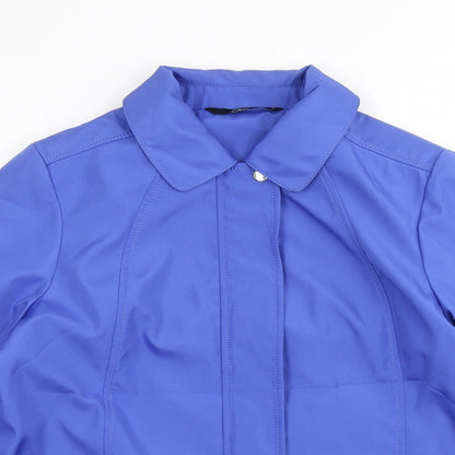 Womens UK Size S BM Blue Pea Coat
