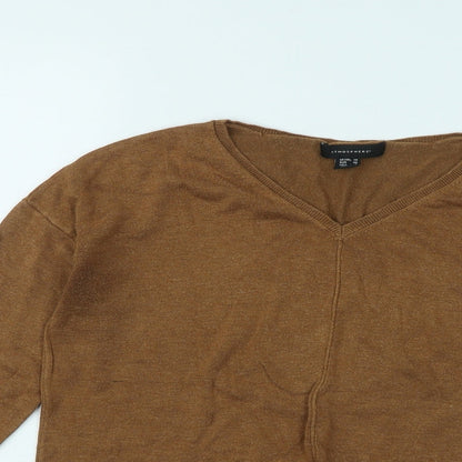 Womens UK Size 10 Atmosphere Brown Pullover Jumper