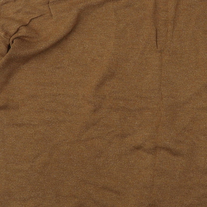 Womens UK Size 10 Atmosphere Brown Pullover Jumper