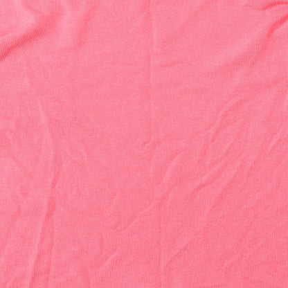 Womens UK Size M Bonmarché Pink Pullover Jumper