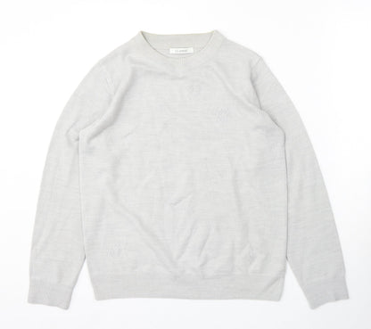 Womens UK Size 10 Marks and Spencer Grey Pullover Jumper