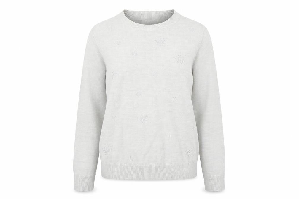 Womens UK Size 10 Marks and Spencer Grey Pullover Jumper
