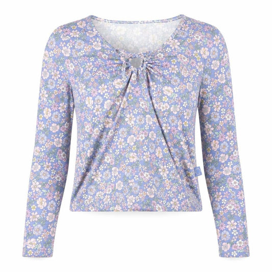 Womens UK Size XS Primark Blue Basic Blouse
