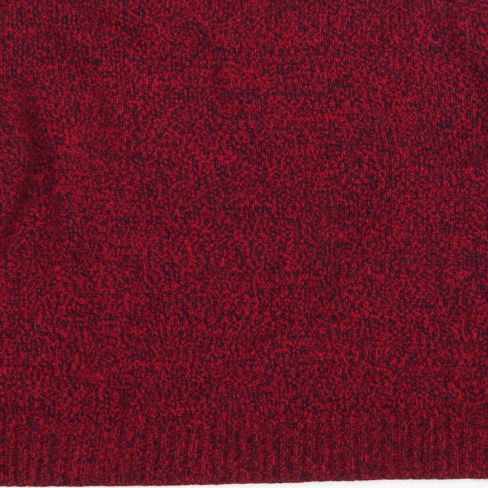 Womens UK Size M Divided by H&M Red Pullover Jumper