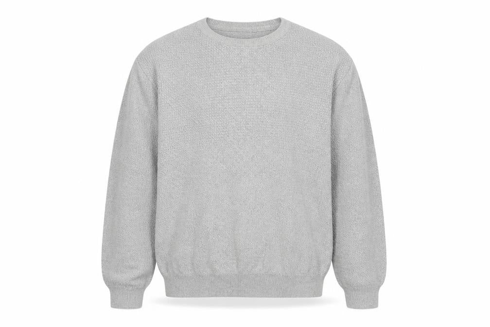 Mens UK Size L Topman Grey Pullover Sweatshirt