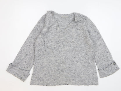 Womens UK Size M NEXT Grey Pullover Jumper
