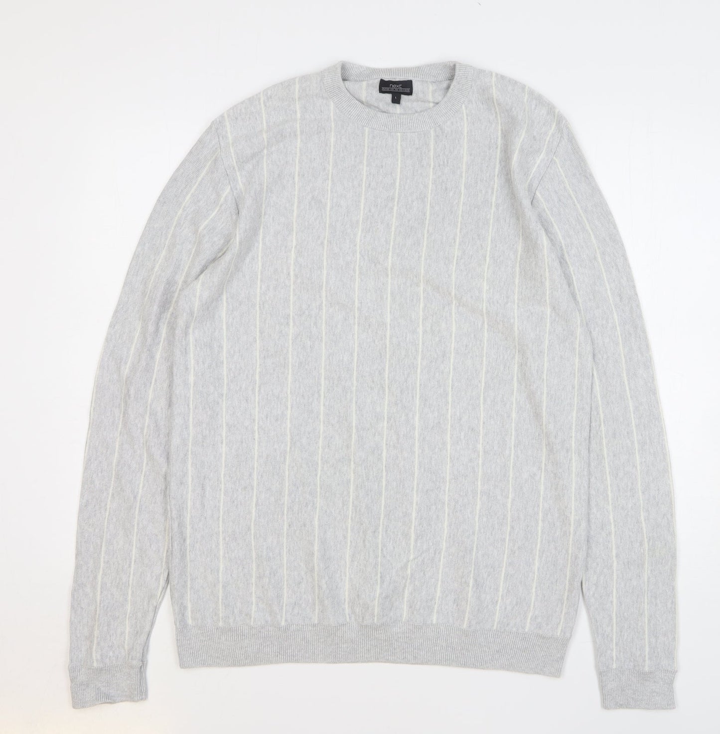 Womens UK Size L NEXT Grey Pullover Sweatshirt