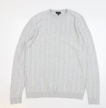 Womens UK Size L NEXT Grey Pullover Sweatshirt
