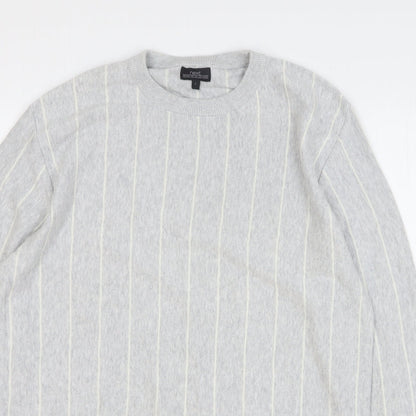 Womens UK Size L NEXT Grey Pullover Sweatshirt