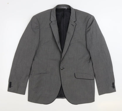 Mens UK Size 42 Taylor & Wright Regular Grey Suit Jacket