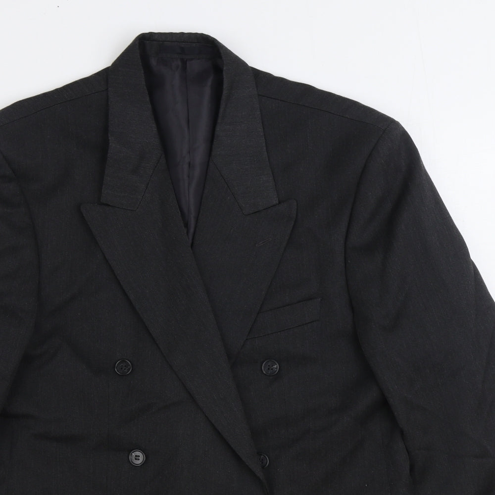 Mens UK Size 38 Burtons Regular Grey Suit Jacket