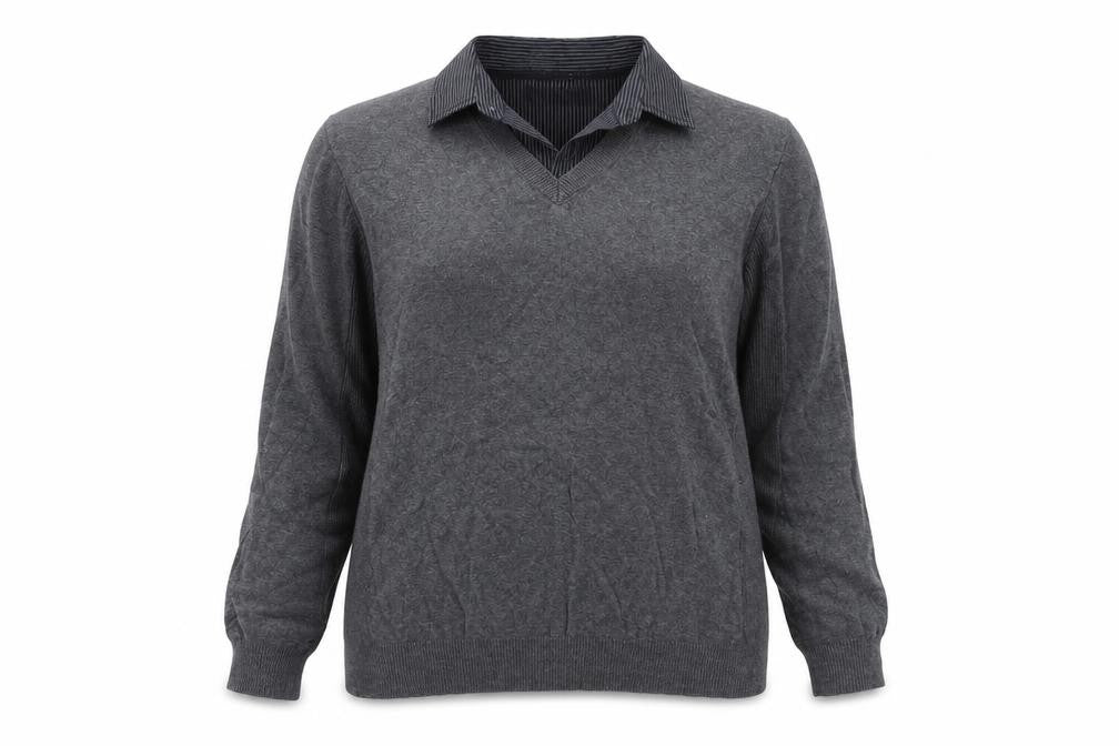 Womens UK Size L NEXT Grey Pullover Jumper