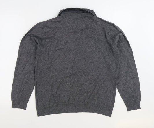 Womens UK Size L NEXT Grey Pullover Jumper
