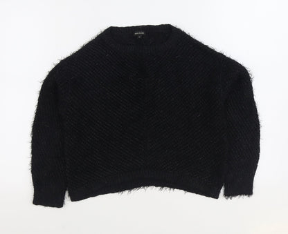 Womens UK Size 10 River Island Black Pullover Jumper