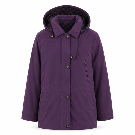 Womens UK Size 10 Berkertex Purple Jacket