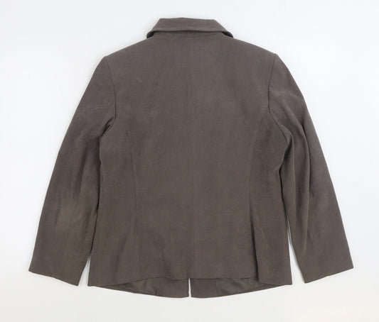 Womens UK Size 14 BM Grey Jacket