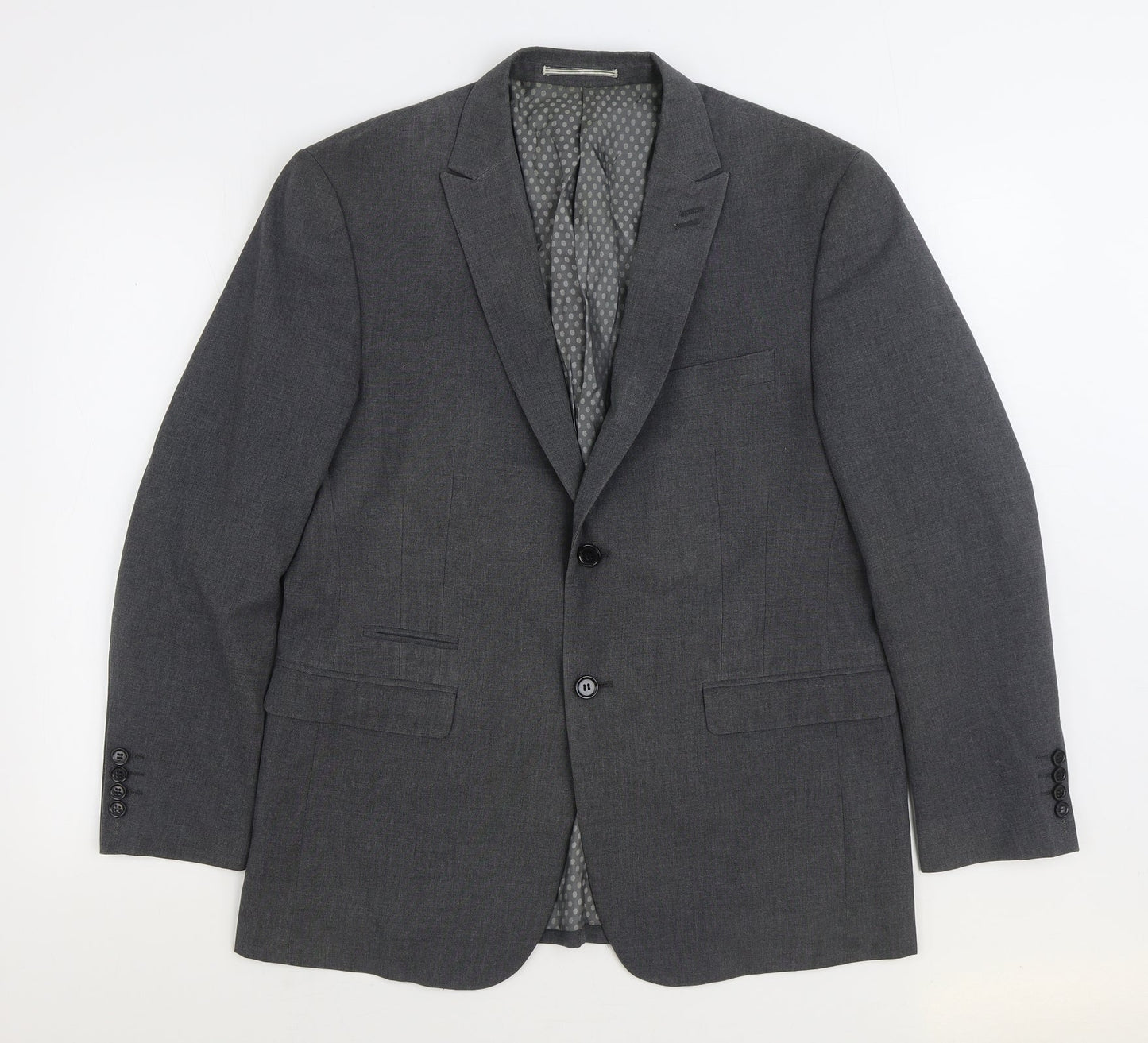 Mens UK Size 40 Skopes Regular Grey Suit Jacket