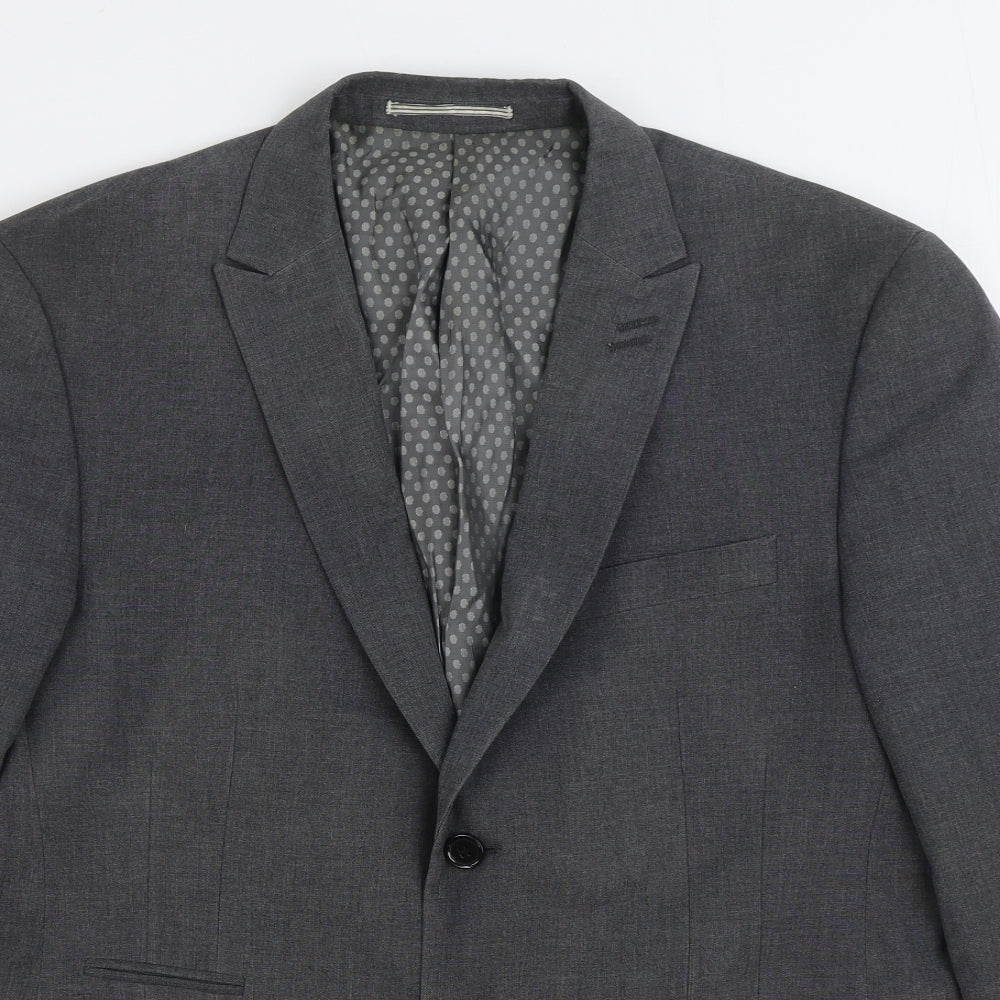 Mens UK Size 40 Skopes Regular Grey Suit Jacket