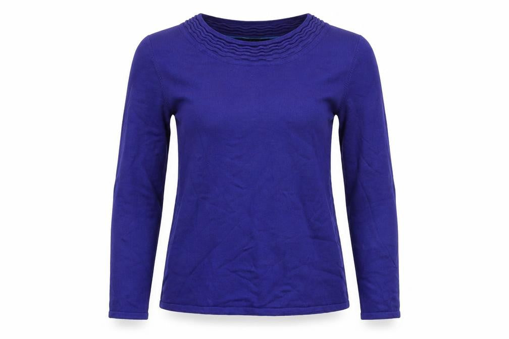 Womens UK Size S Bonmarché Blue Pullover Jumper