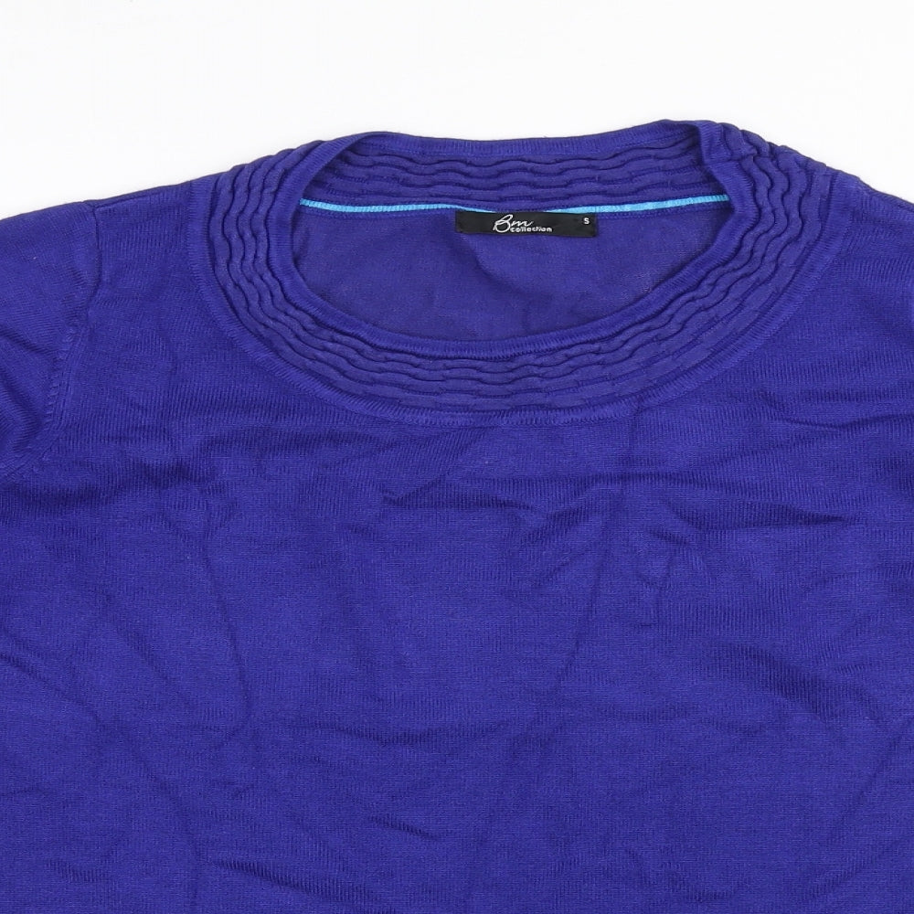 Womens UK Size S Bonmarché Blue Pullover Jumper