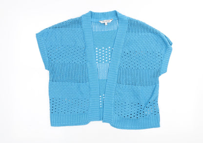 Womens UK Size 12 The Collection Blue Cardigan Jumper