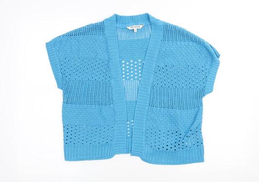 Womens UK Size 12 The Collection Blue Cardigan Jumper