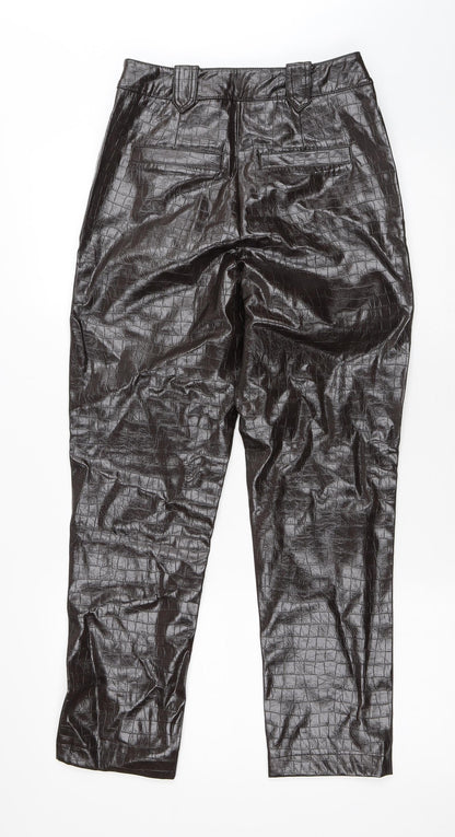 Womens UK Size 6 NEXT Regular Fit  Brown Trousers