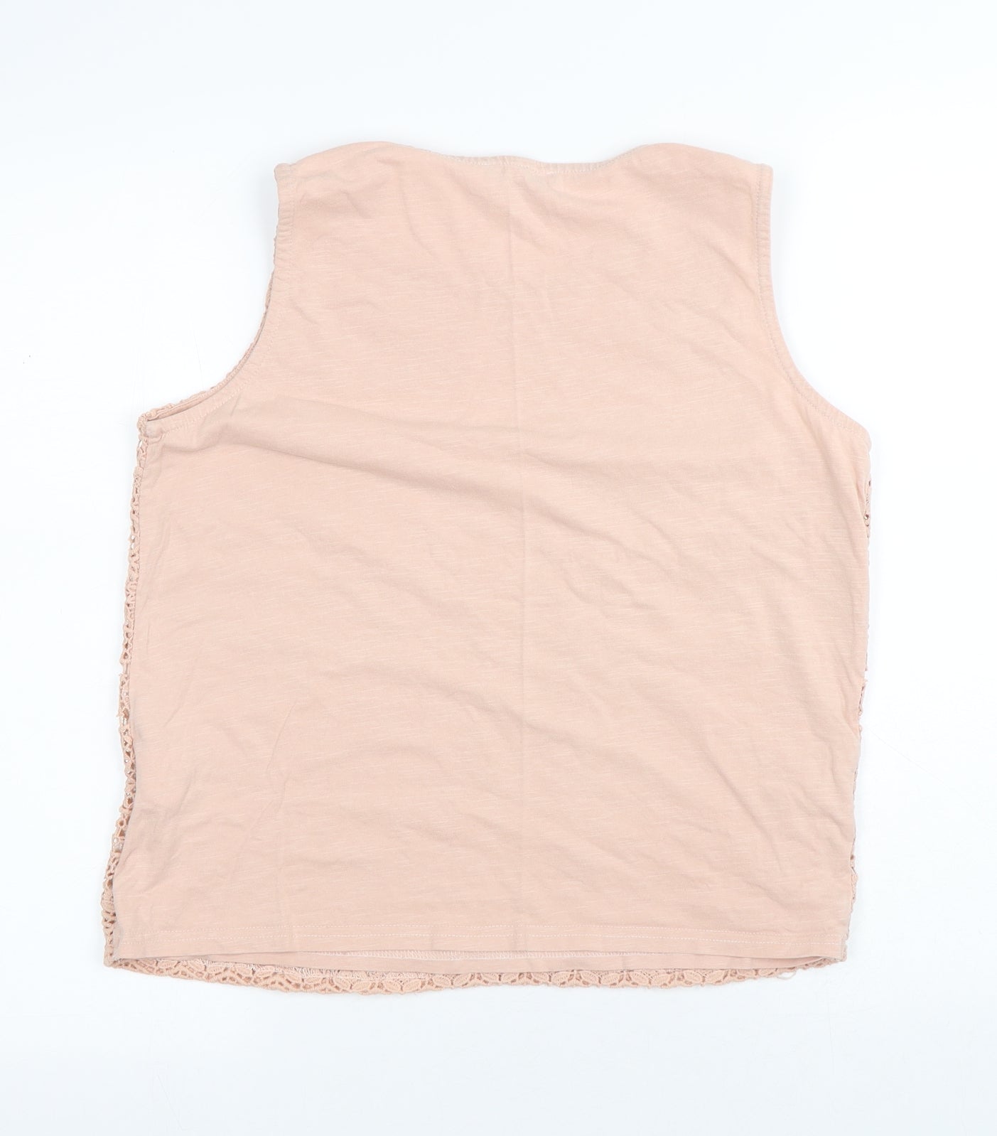 Womens UK Size 14 Intuition Pink Basic Tank
