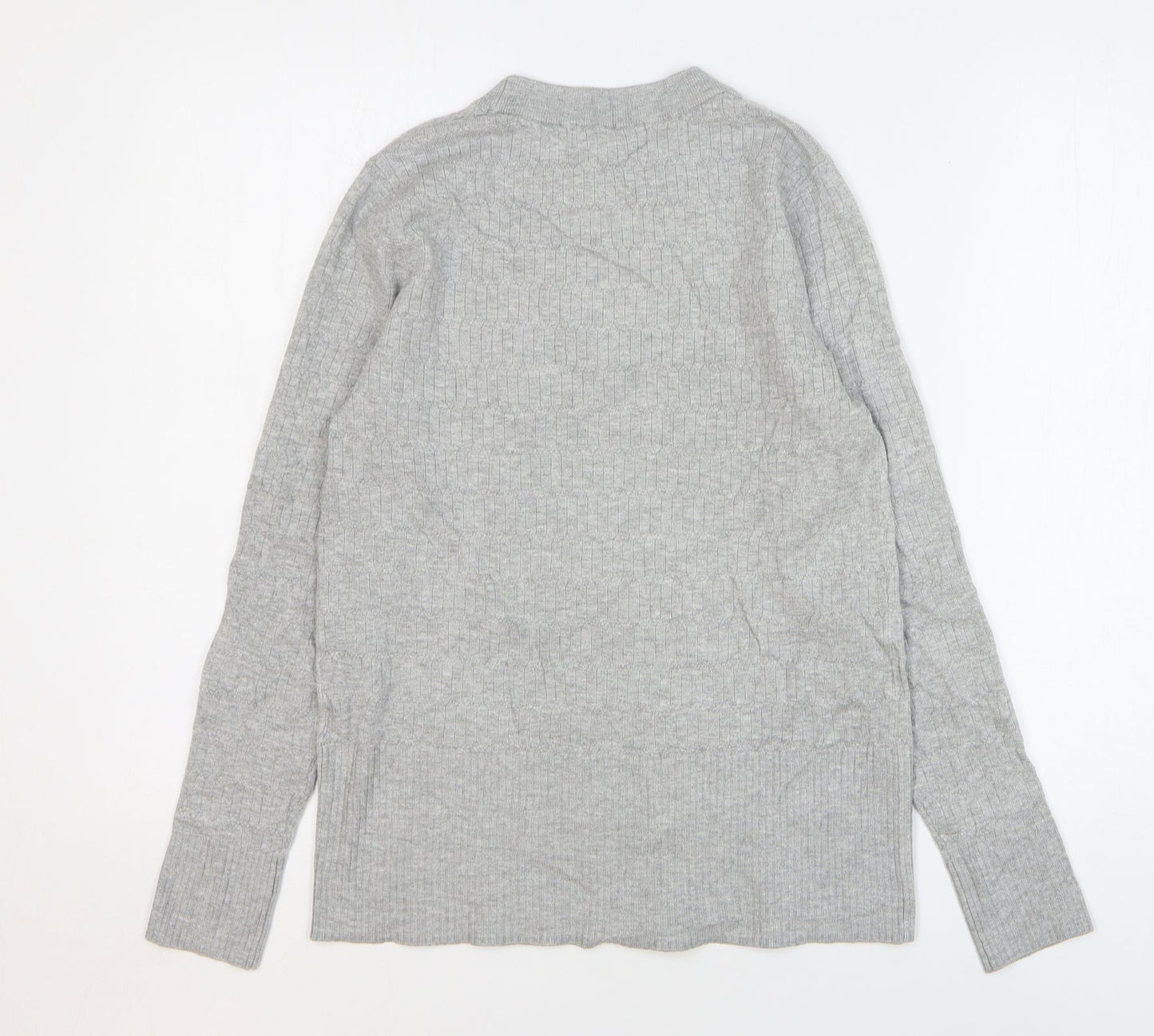 Womens UK Size 12 Marks and Spencer Grey Pullover Jumper