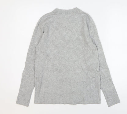 Womens UK Size 12 Marks and Spencer Grey Pullover Jumper