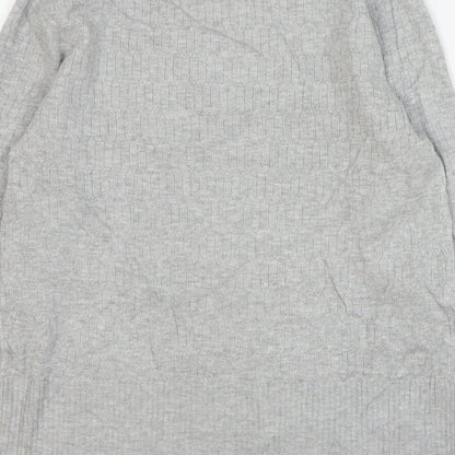 Womens UK Size 12 Marks and Spencer Grey Pullover Jumper