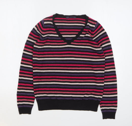 Womens UK Size 10 Marks and Spencer Multicoloured Pullover Jumper